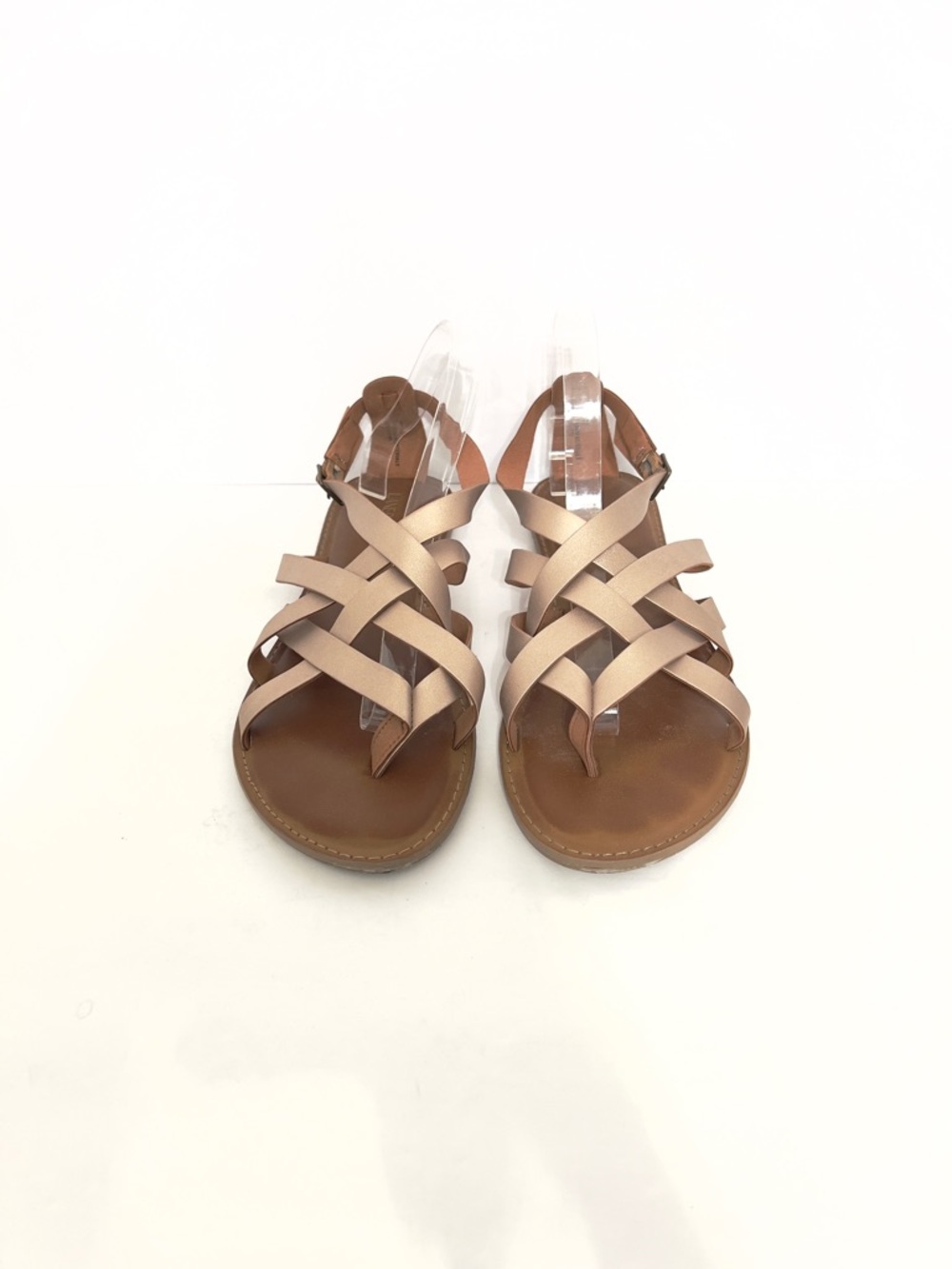 Lane Bryant Rose Gold Sandals 12W